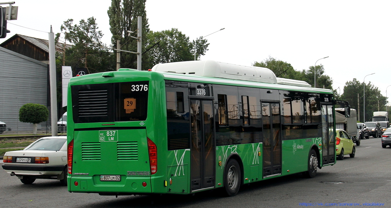 Алматы, Zhong Tong LCK6125HGAN № 3376