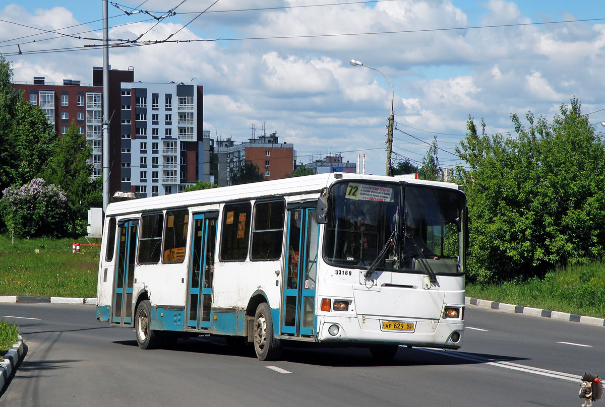 Нижегородская область, ЛиАЗ-5256.26 № 33169