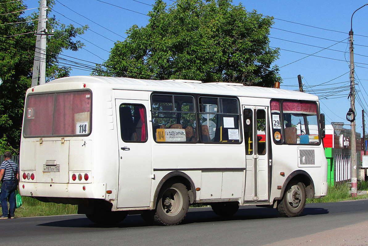 Нижегородская область, ПАЗ-32053 № Н 197 ХУ 152