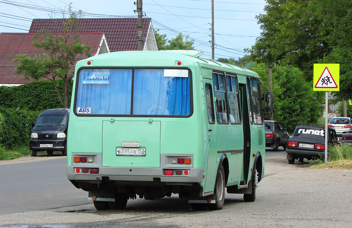 Нижегородская область, ПАЗ-32053 № В 395 АВ 152