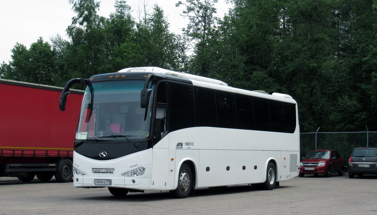 Санкт-Петербург, King Long XMQ6127C № У 549 УЕ 178