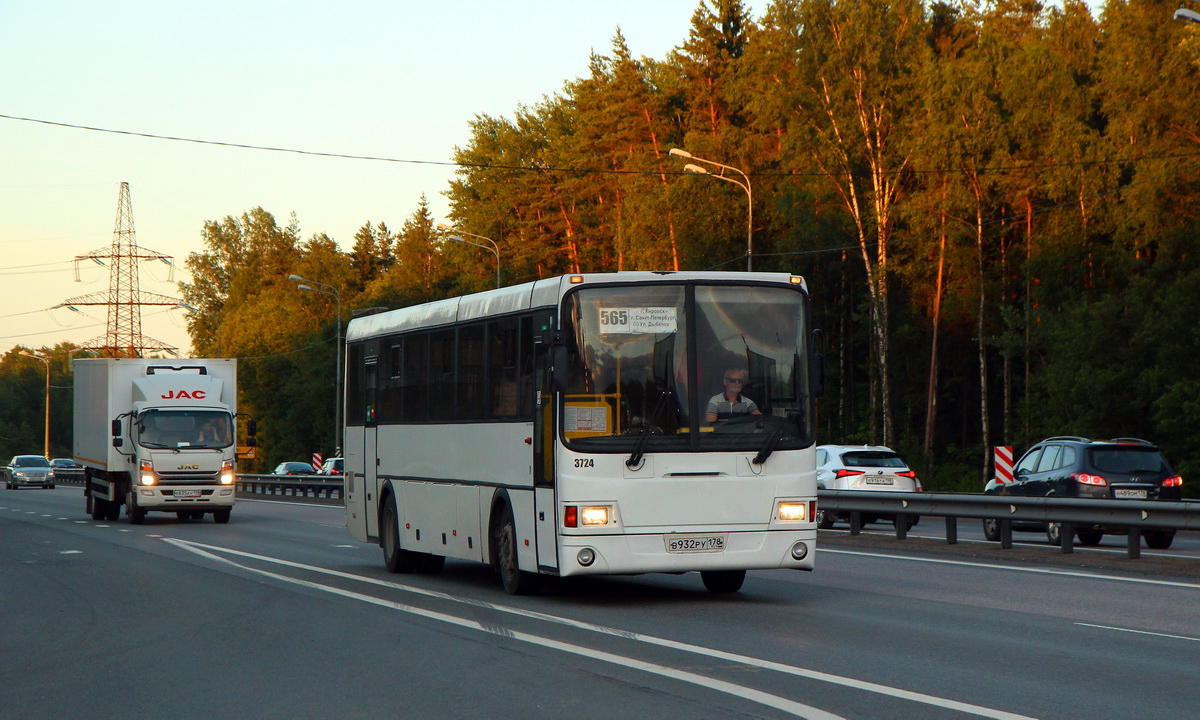 Санкт-Петербург, ЛиАЗ-5256.61 № 3724