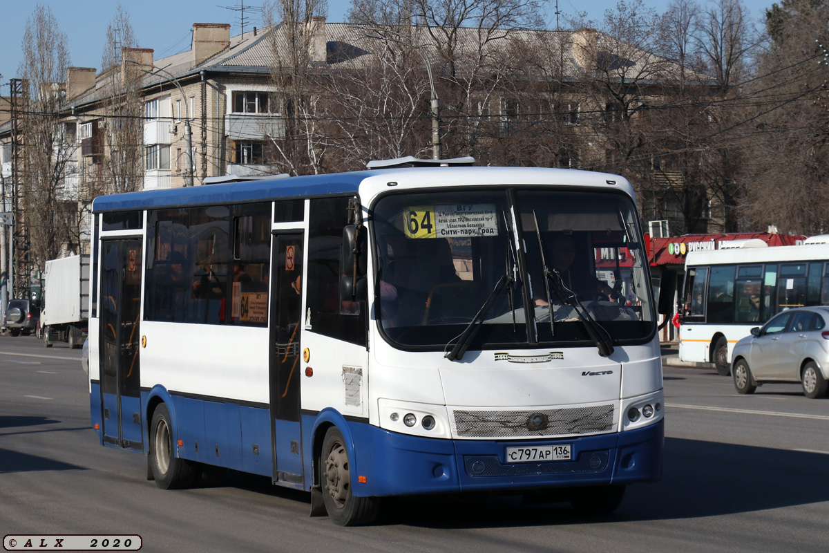 Воронежская область, ПАЗ-320414-04 "Вектор" (1-2) № С 797 АР 136