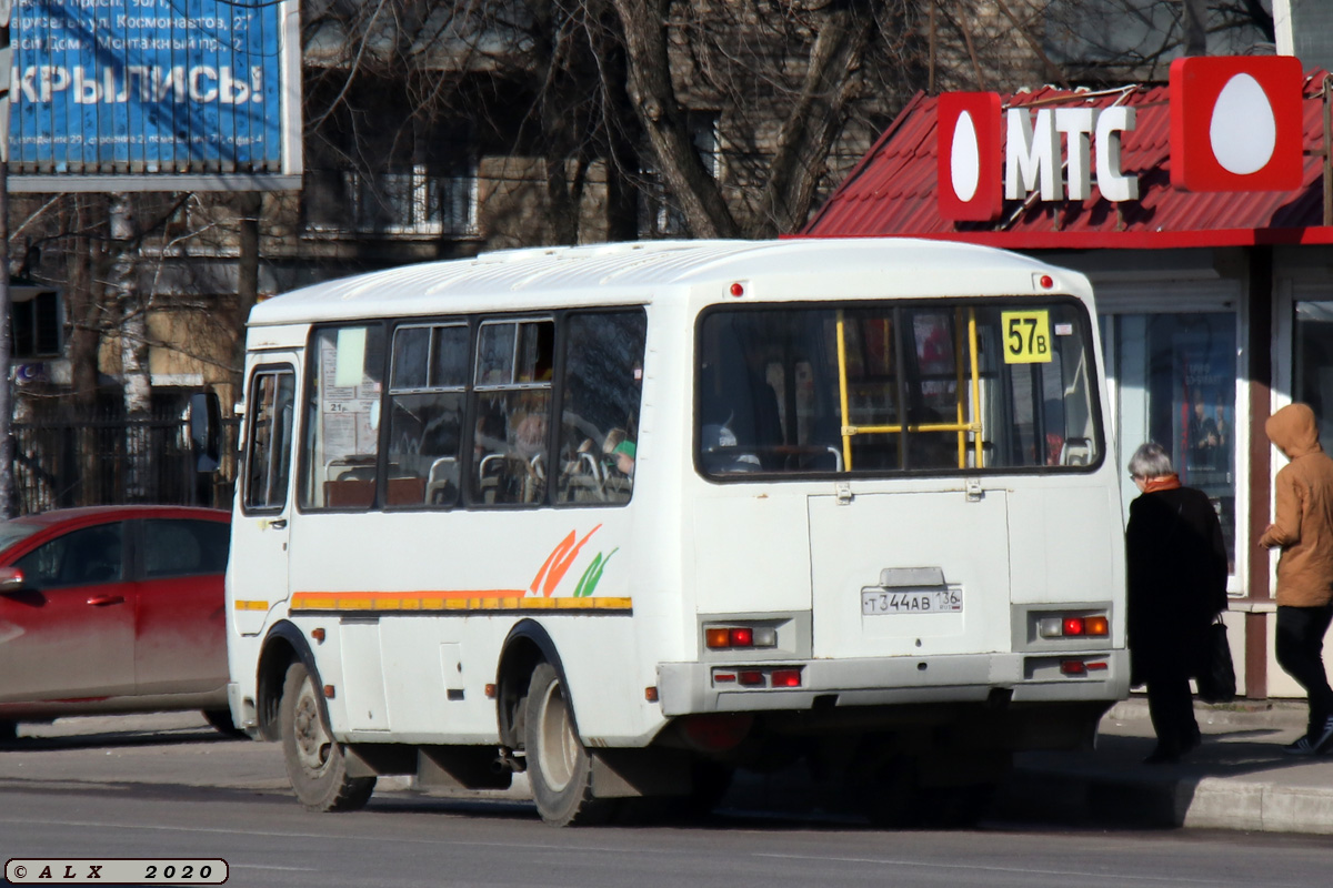 Воронежская область, ПАЗ-32054 № Т 344 АВ 136