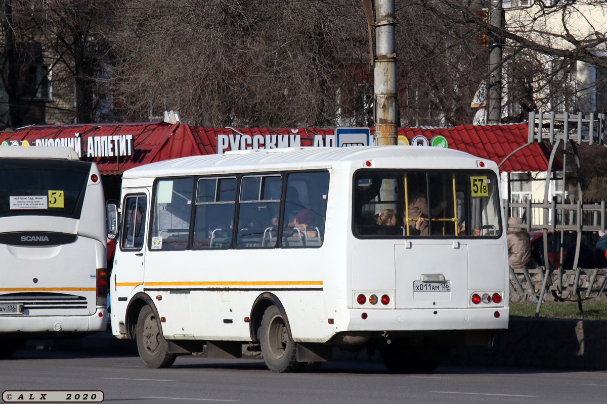 Воронежская область, ПАЗ-32054 № Х 011 АМ 136