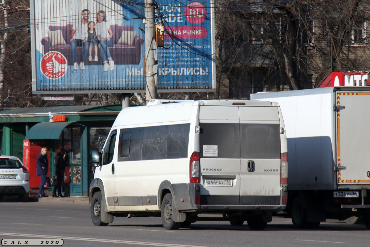 Воронежская область, Нижегородец-2227SK (Peugeot Boxer) № Х 444 АУ 136