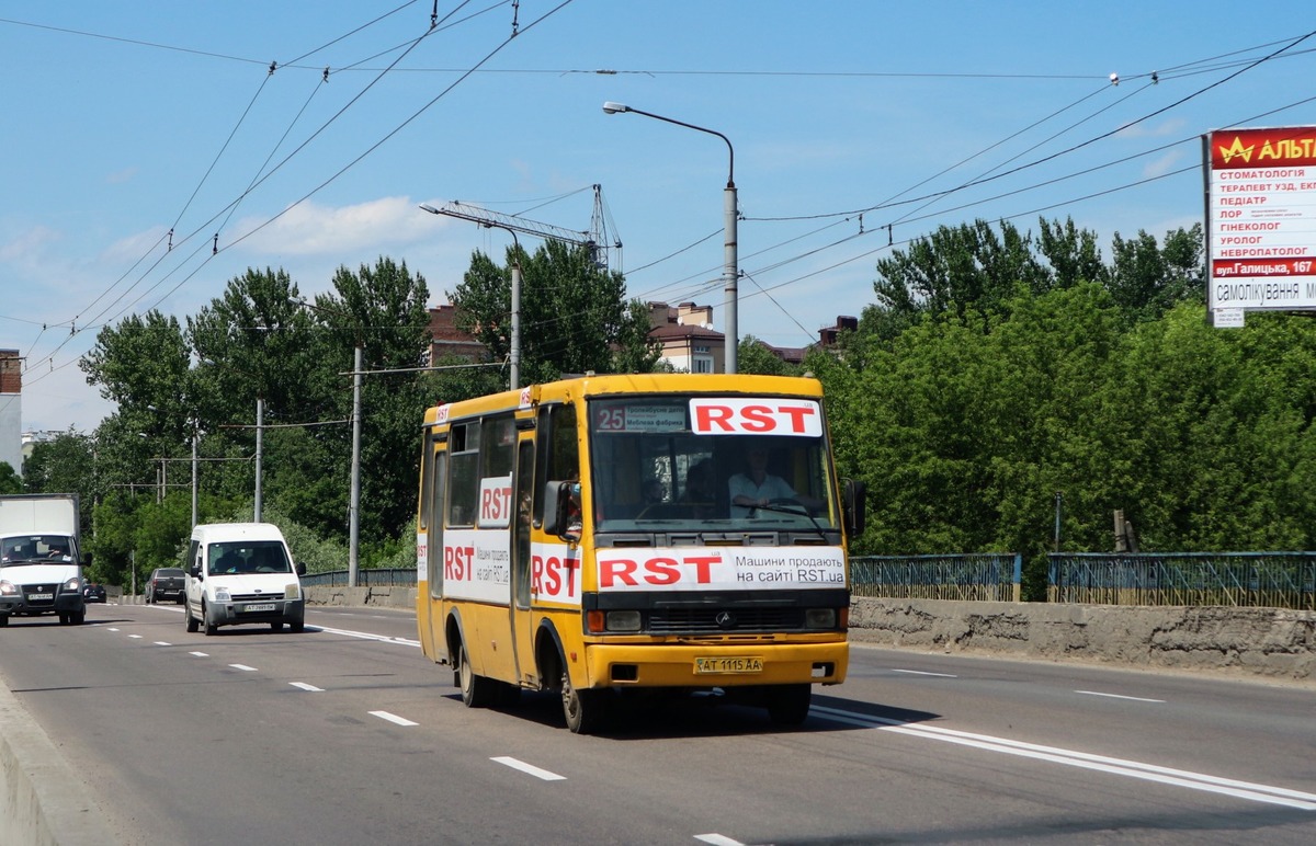 Ivano-Frankovsk region, BAZ-A079.14 "Prolisok" № AT 1115 AA