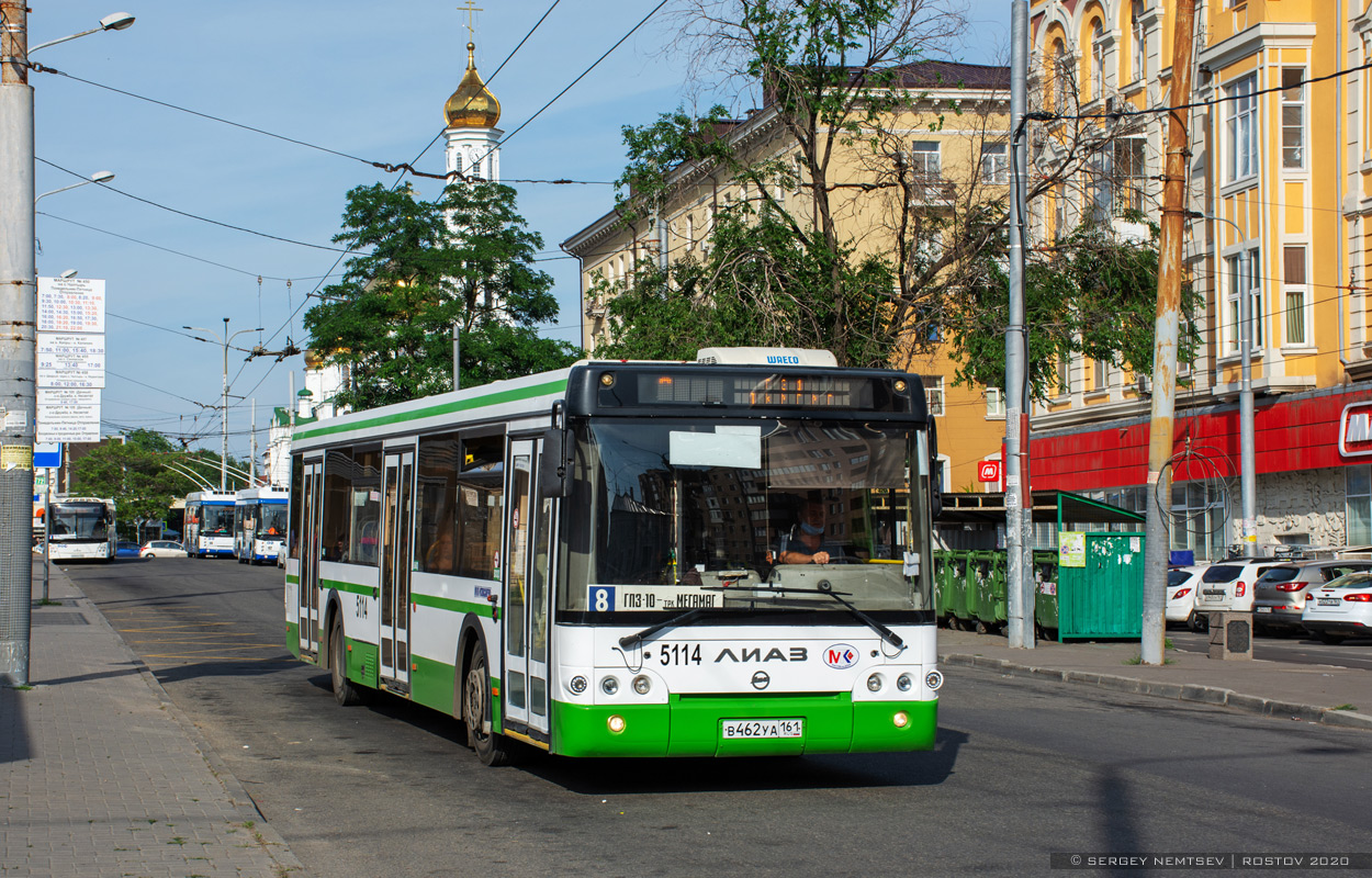 Ростовская область, ЛиАЗ-5292.60 № 5114