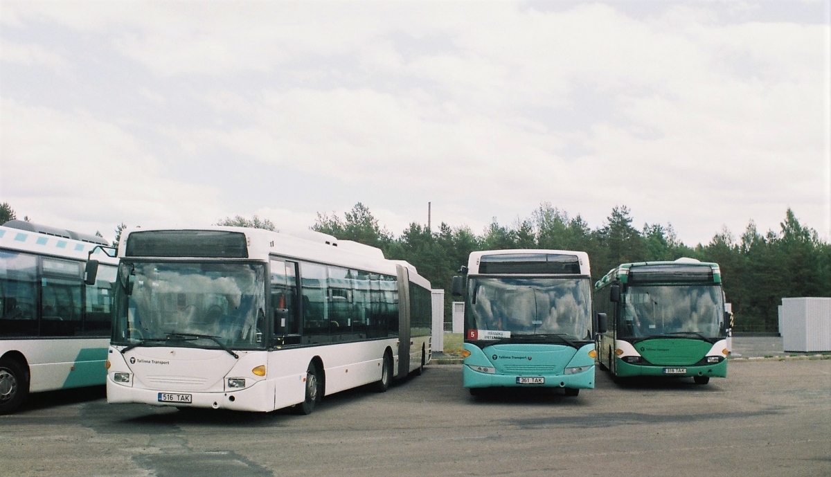 Эстонія, Scania OmniLink I № 2516; Эстонія, Scania OmniLink II № 2361