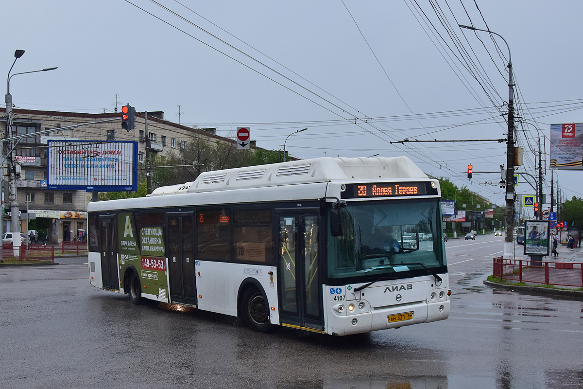 Волгоградская область, ЛиАЗ-5292.67 (CNG) № 4107