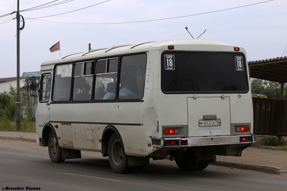 Саха (Якутия), ПАЗ-32054 № Р 493 КК 14