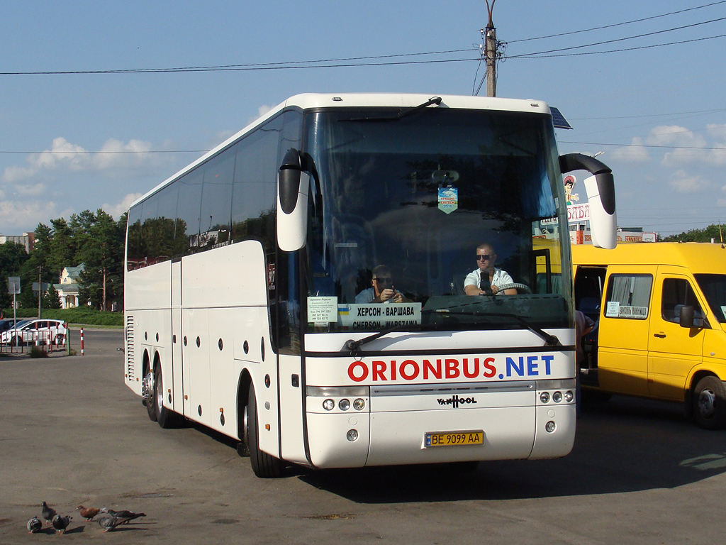 Nikolaev region, Van Hool T917 Astron # BE 9099 AA