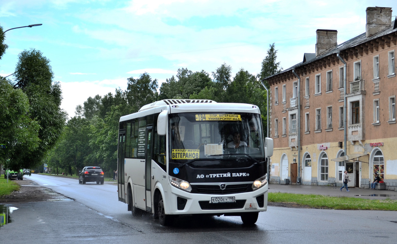 Санкт-Петербург, ПАЗ-320435-04 "Vector Next" № Е 020 ЕУ 198