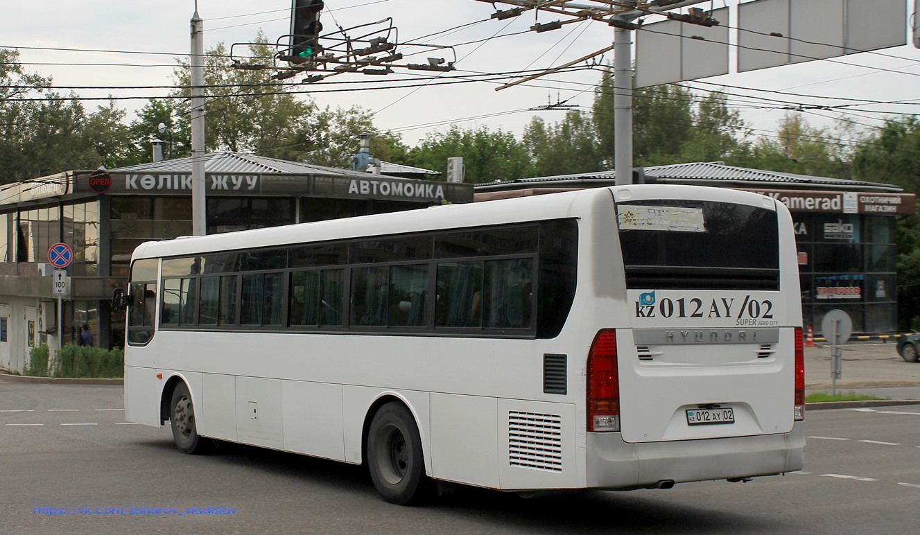 Алматы, Hyundai New Super AeroCity 1F/L № 012 AY 02