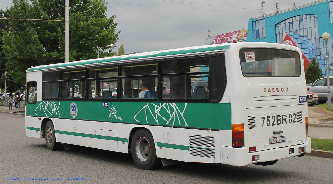 Алматы, Daewoo BS106 (СемАЗ) № 608