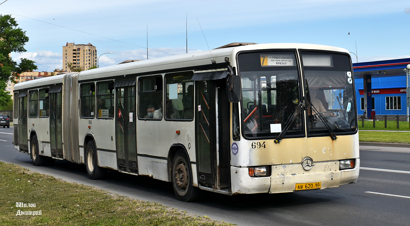 Псковская область, Mercedes-Benz O345G № 694