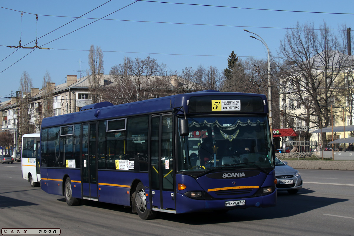 Воронежская область, Scania OmniLink I (Скания-Питер) № Р 939 АН 136