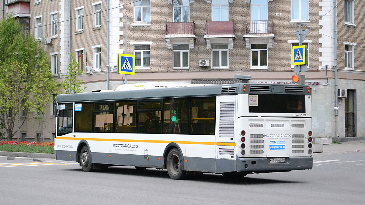 Moskevská oblast, LiAZ-5292.60 č. М 744 МЕ 750