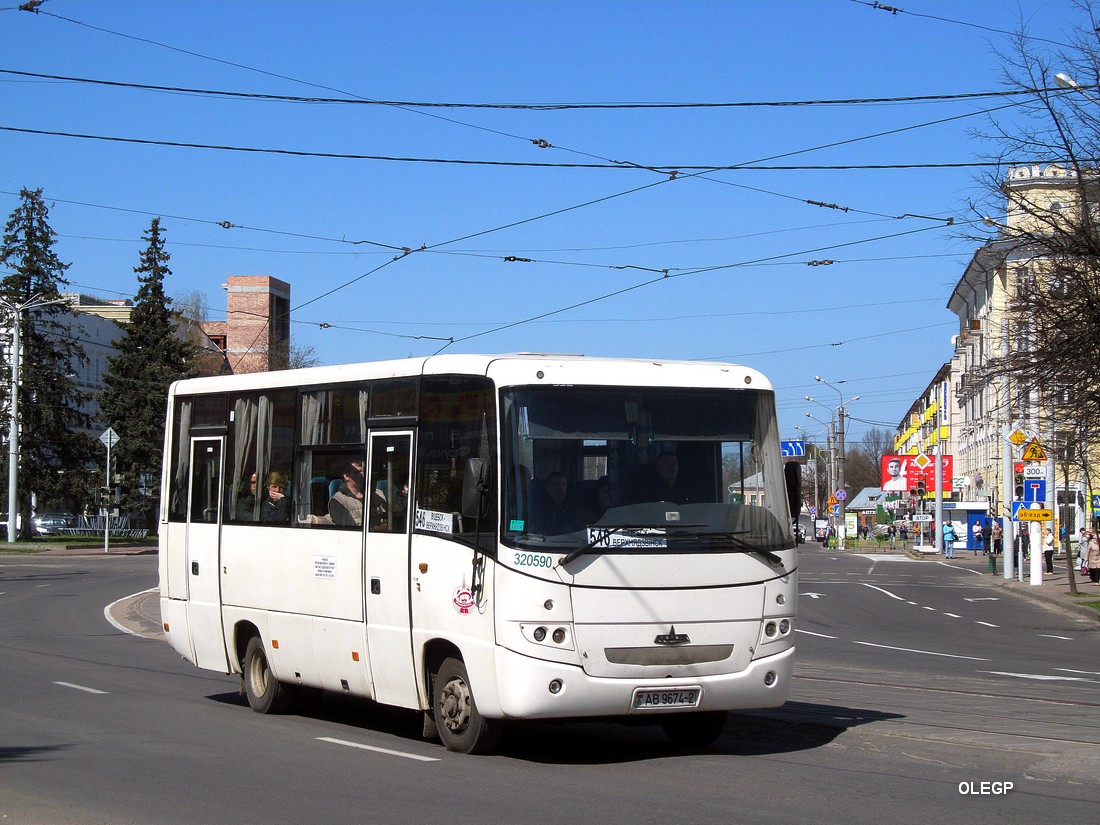 Витебская область, МАЗ-256.170 № 320590