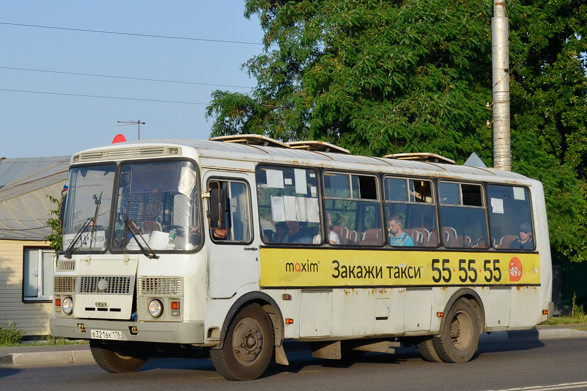 Тамбовская область, ПАЗ-4234 № В 321 ВК 178