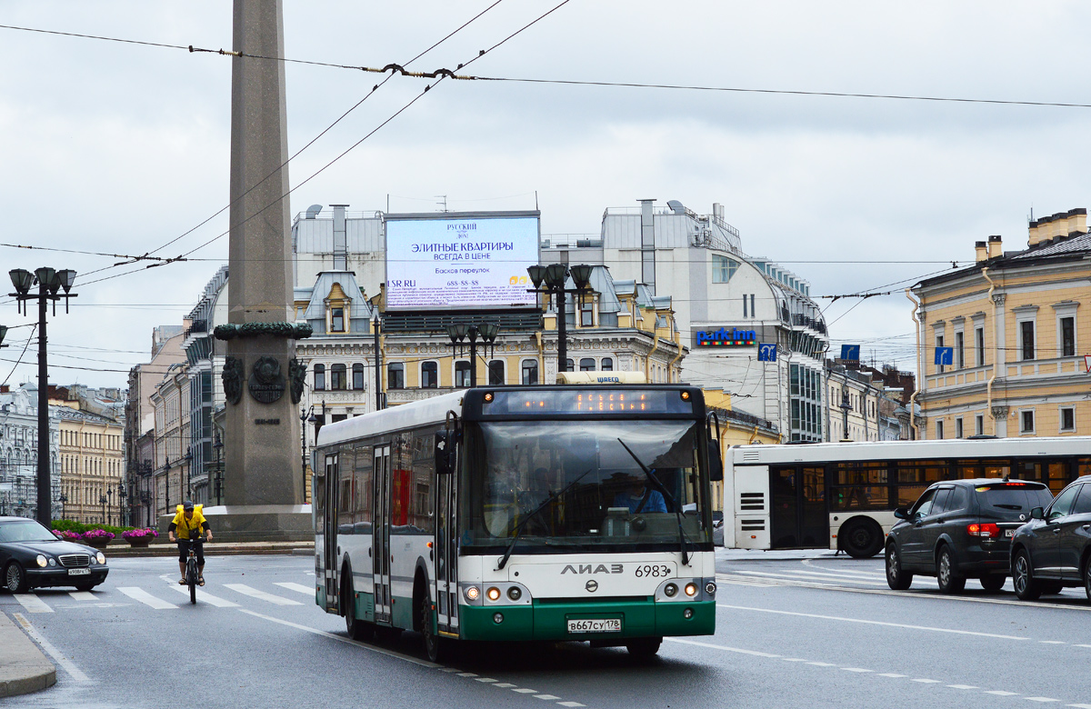 Санкт-Петербург, ЛиАЗ-5292.60 № 6983