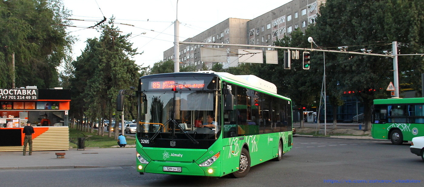 Алматы, Zhong Tong LCK6125HGAN № 3265