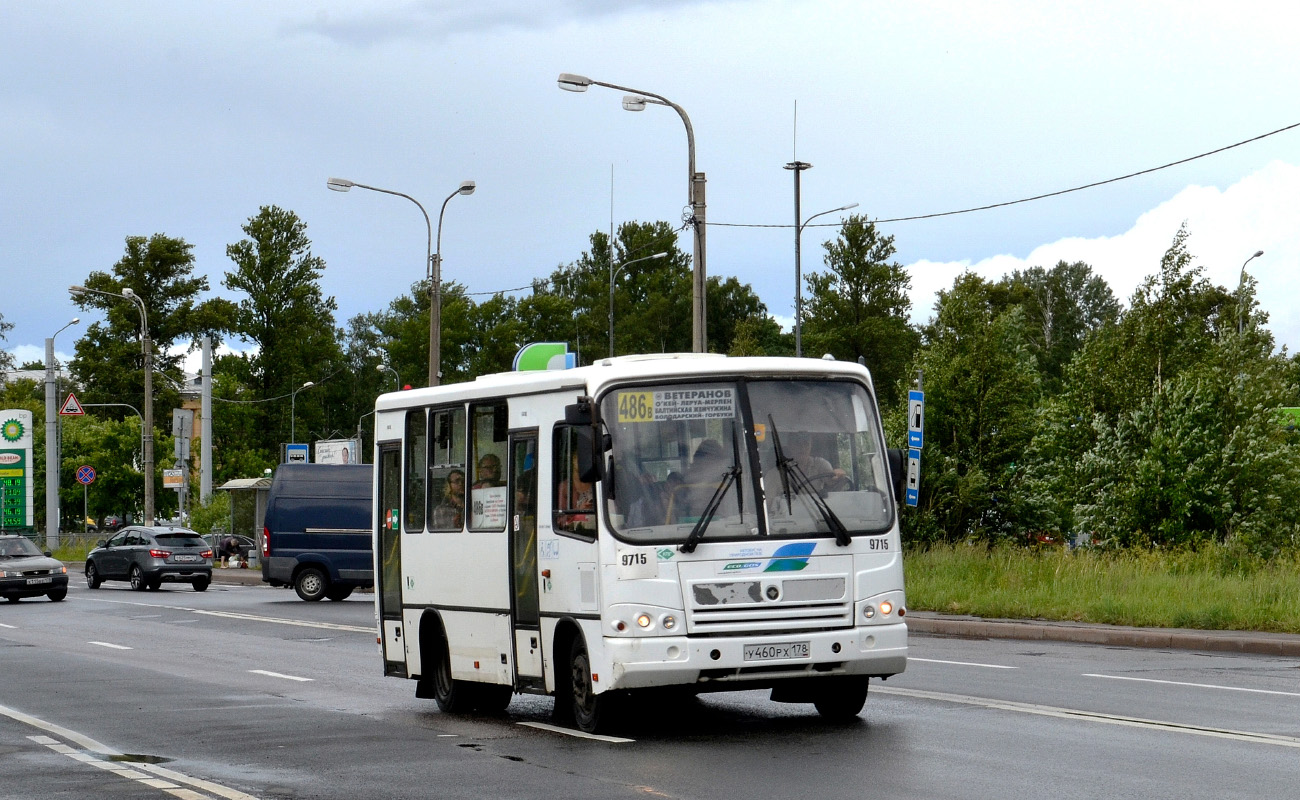 Szentpétervár, PAZ-320302-11 sz.: 9715