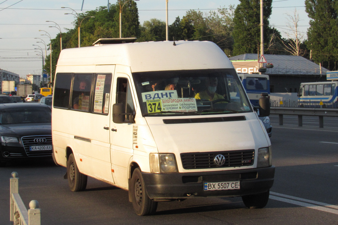 Kyiv region, Volkswagen LT35 № BX 5507 CE