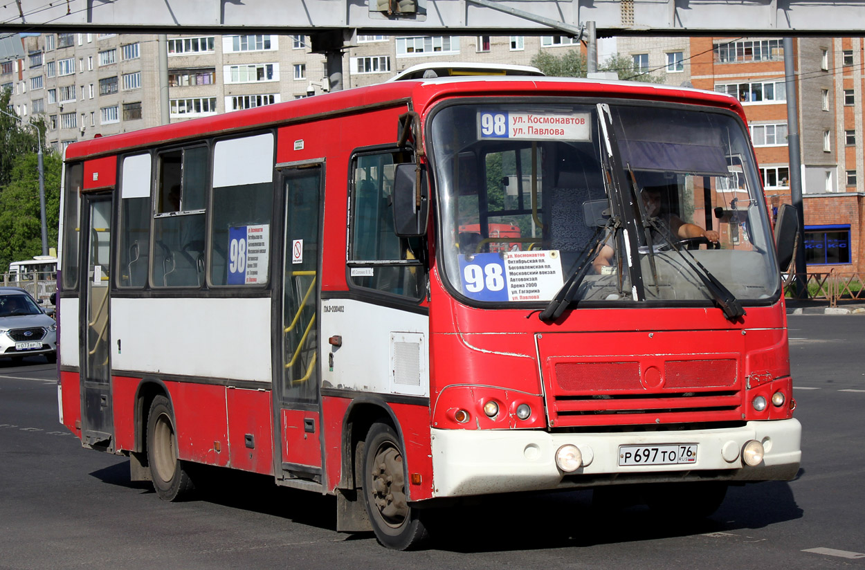 Ярославская область, ПАЗ-320402-05 № Р 697 ТО 76