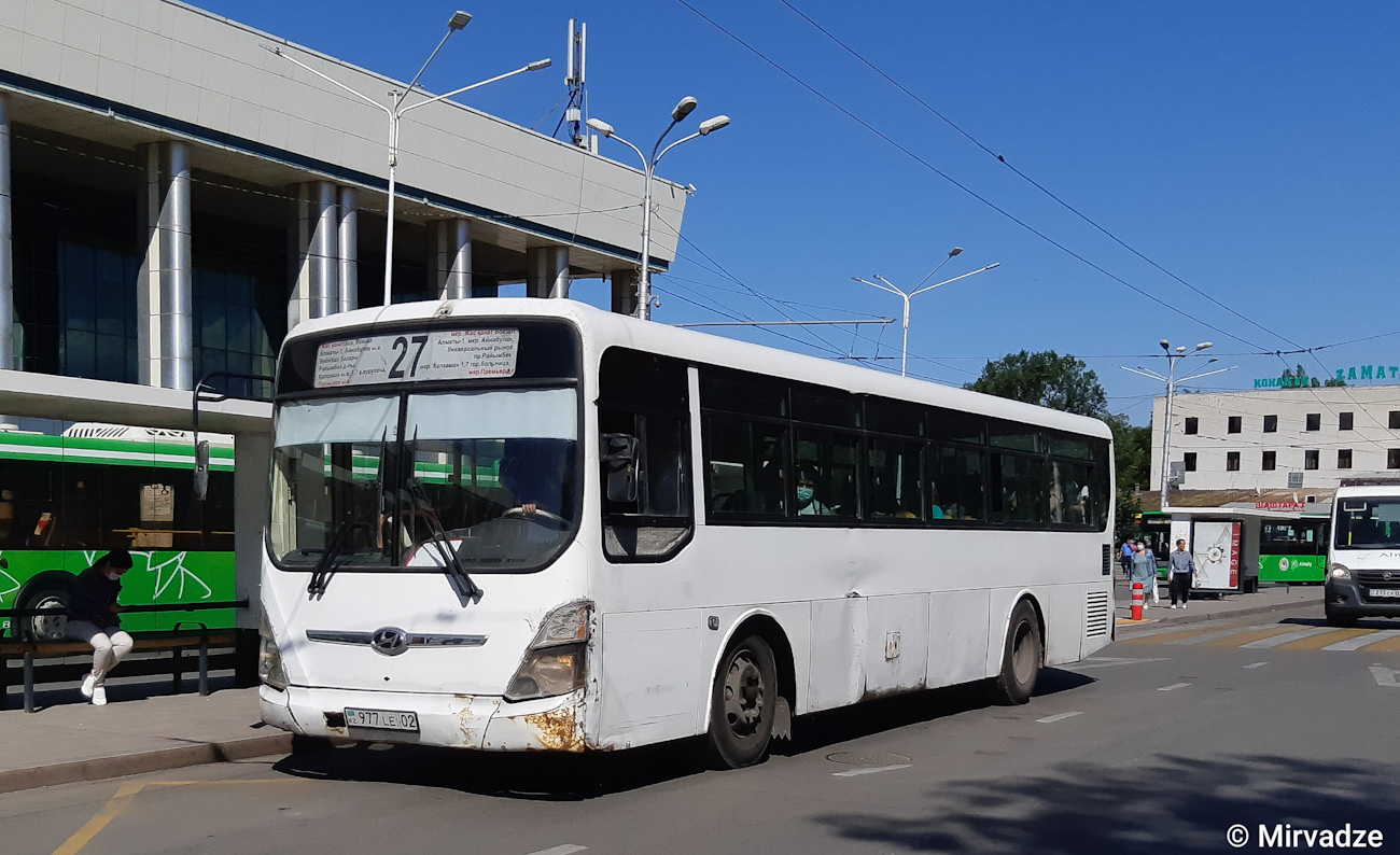 Алматы, Hyundai New Super AeroCity 1F/L № 977 LE 02