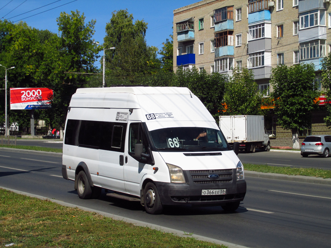 Пензенская область, Нижегородец-222709  (Ford Transit) № О 366 ЕЕ 58