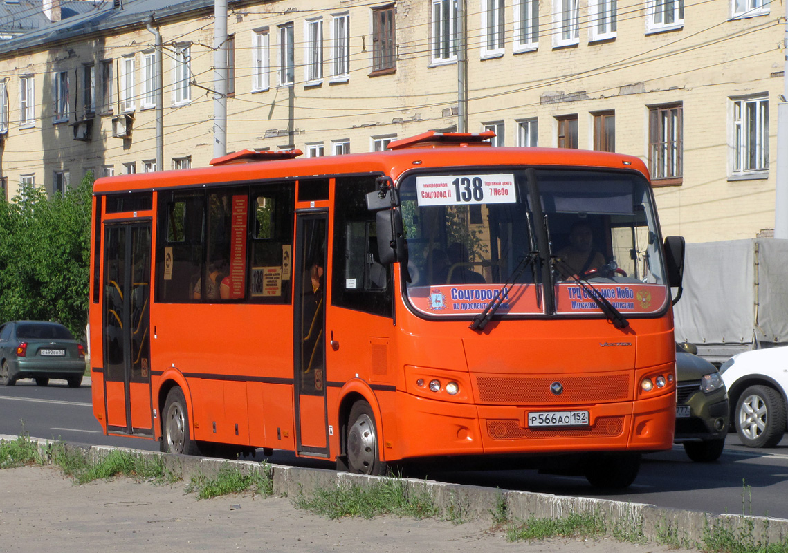 Нижегородская область, ПАЗ-320414-05 "Вектор" № Р 566 АО 152