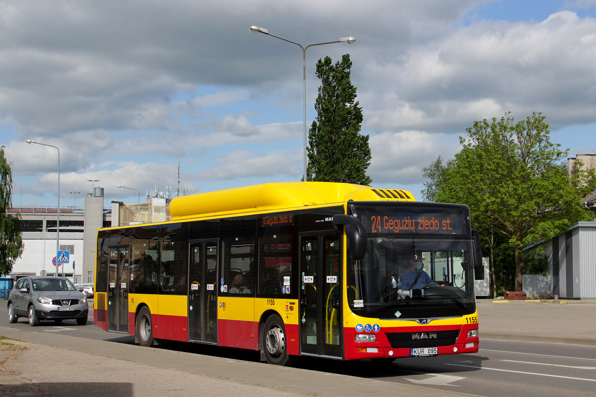 Литва, MAN A21 Lion's City NL273 CNG № 1155