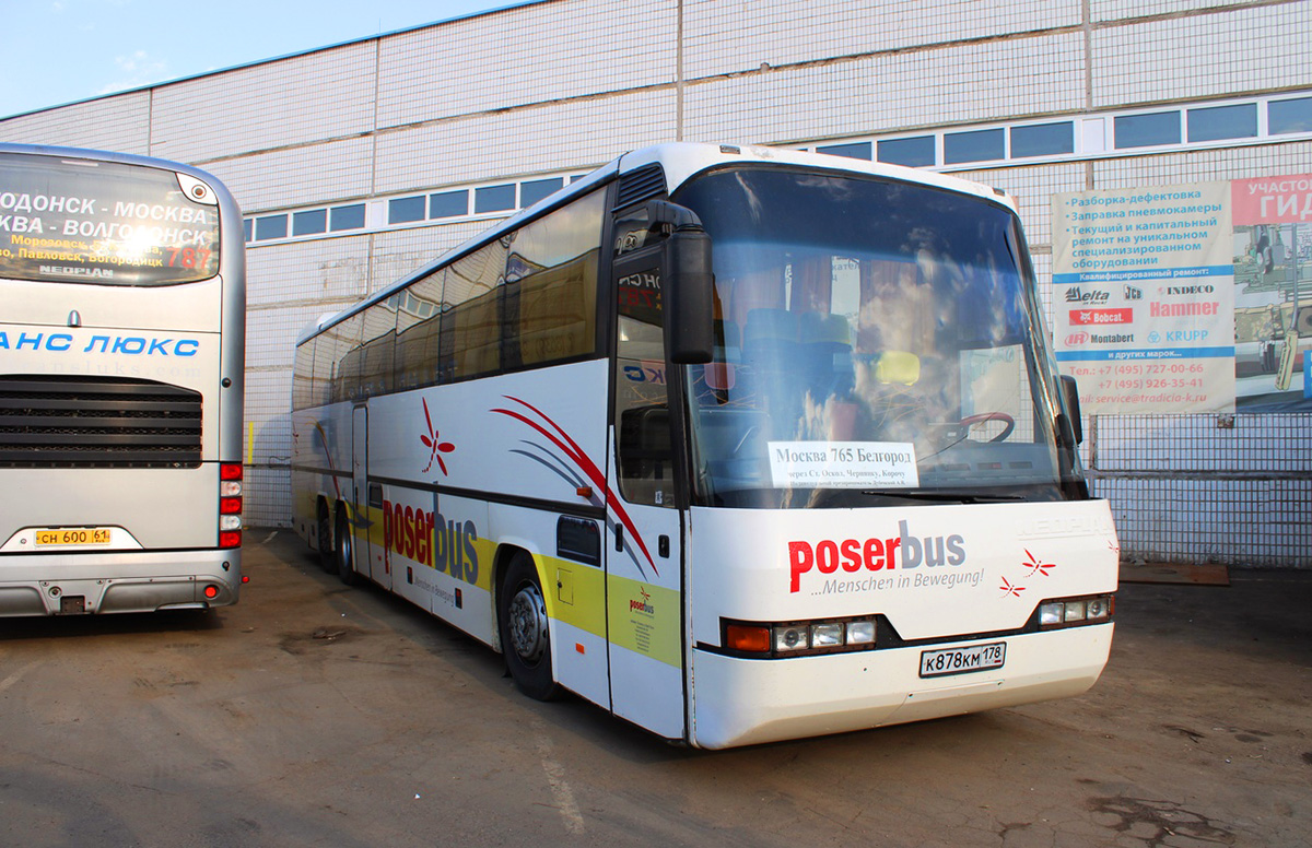 Белгородская область, Neoplan N316/3SHDL Transliner № К 878 КМ 178 — Фото —  Автобусный транспорт