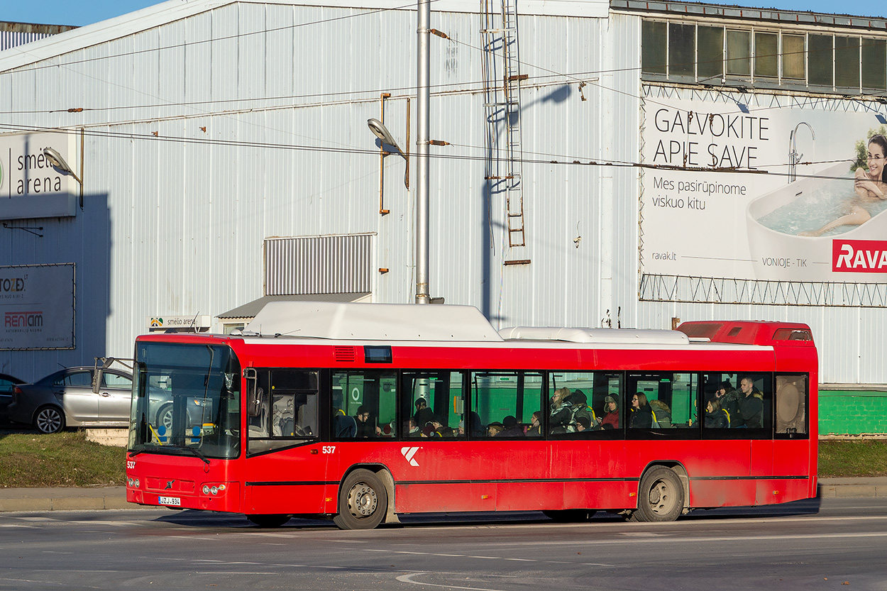 Литва, Volvo 7700 CNG № 537