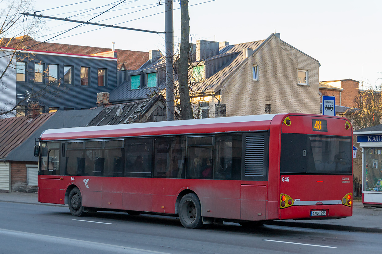 Литва, Solaris Urbino II 12 № 646