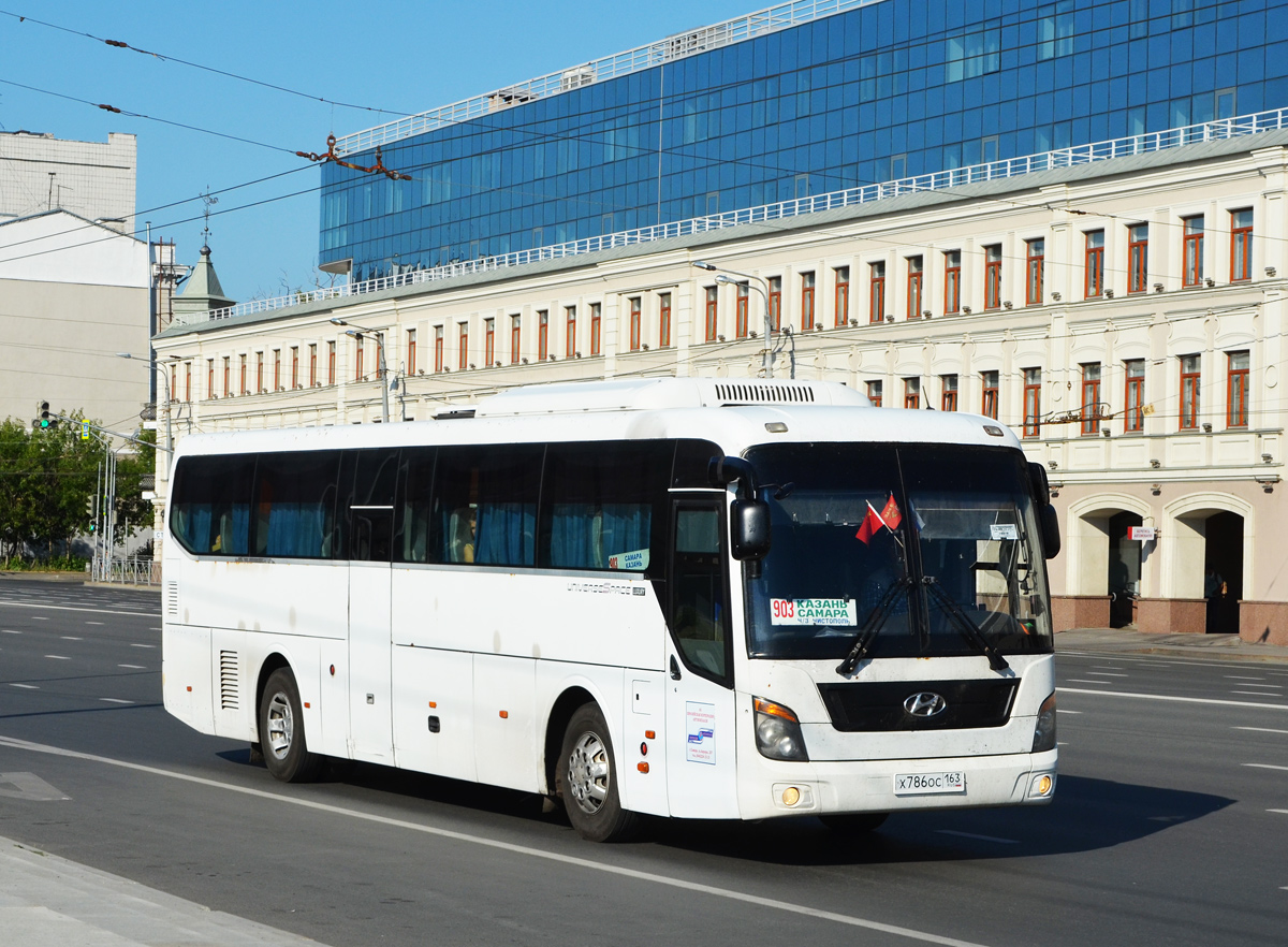 Самарская область, Hyundai Universe Space Luxury № Х 786 ОС 163