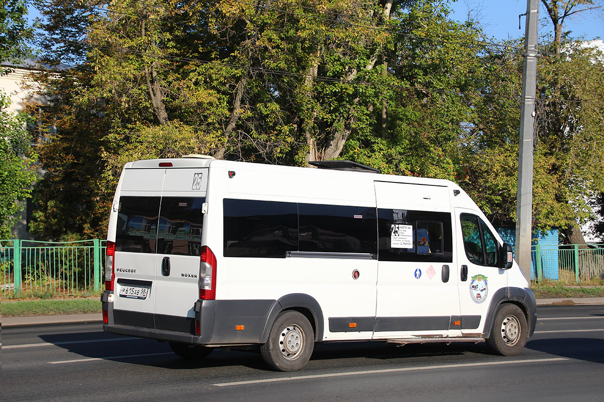 Пензенская область, Алабуга-2223 (Peugeot Boxer) № Р 615 АВ 58