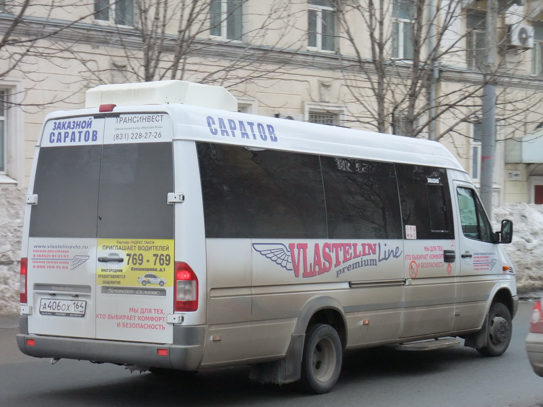 Саратовская область, Луидор-223203 (MB Sprinter Classic) № А 406 ОХ 164
