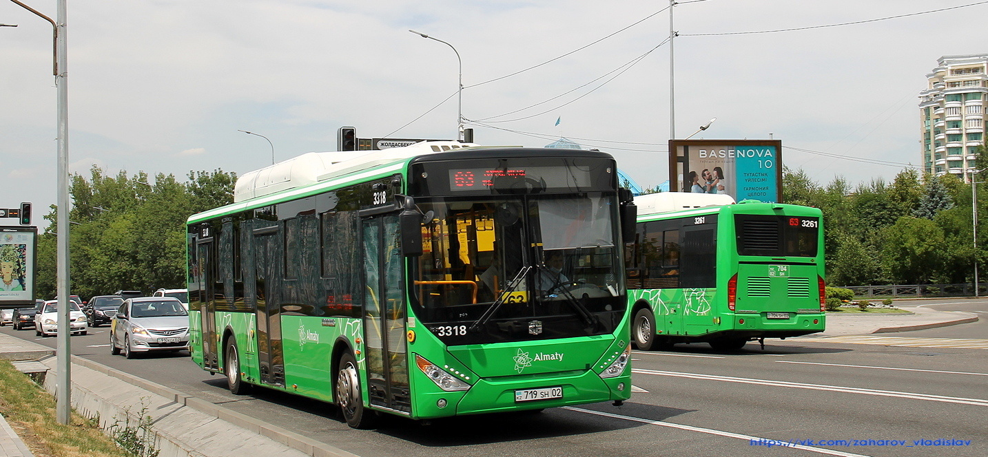 Алматы, Zhong Tong LCK6125HGAN № 3318