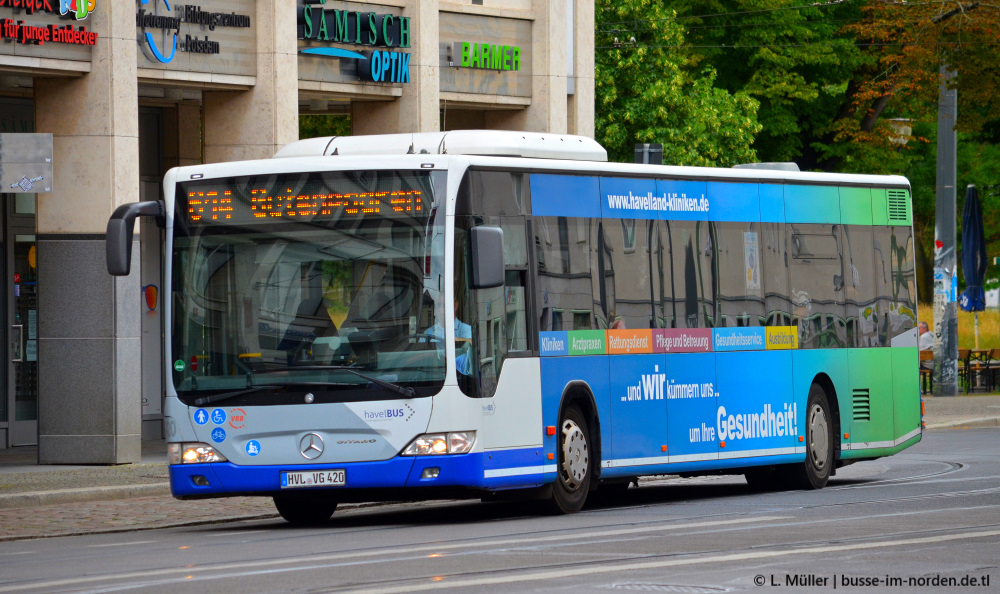 Бранденбург, Mercedes-Benz O530MÜ Citaro facelift MÜ № 6420