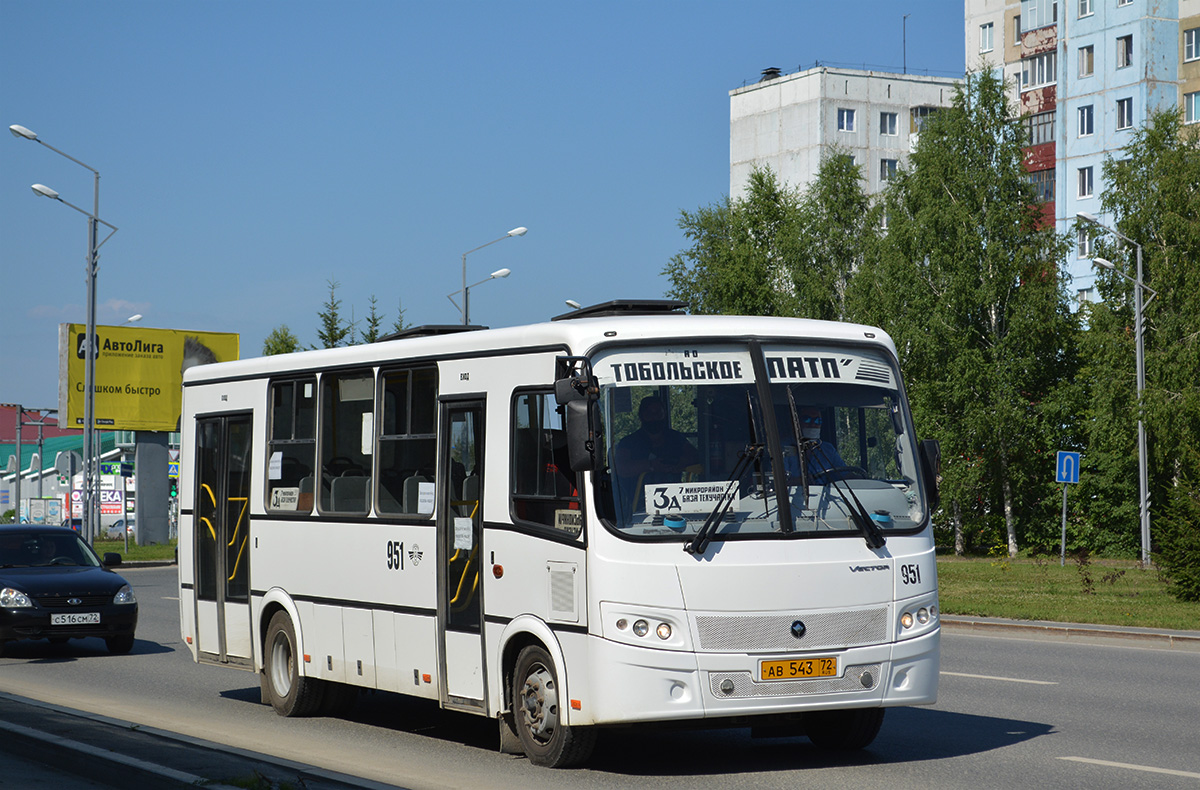 Tyumenyi terület, PAZ-320414-04 "Vektor" (1-2) sz.: 951