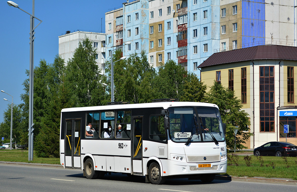 Тюменская область, ПАЗ-320414-05 "Вектор" (1-2) № 963