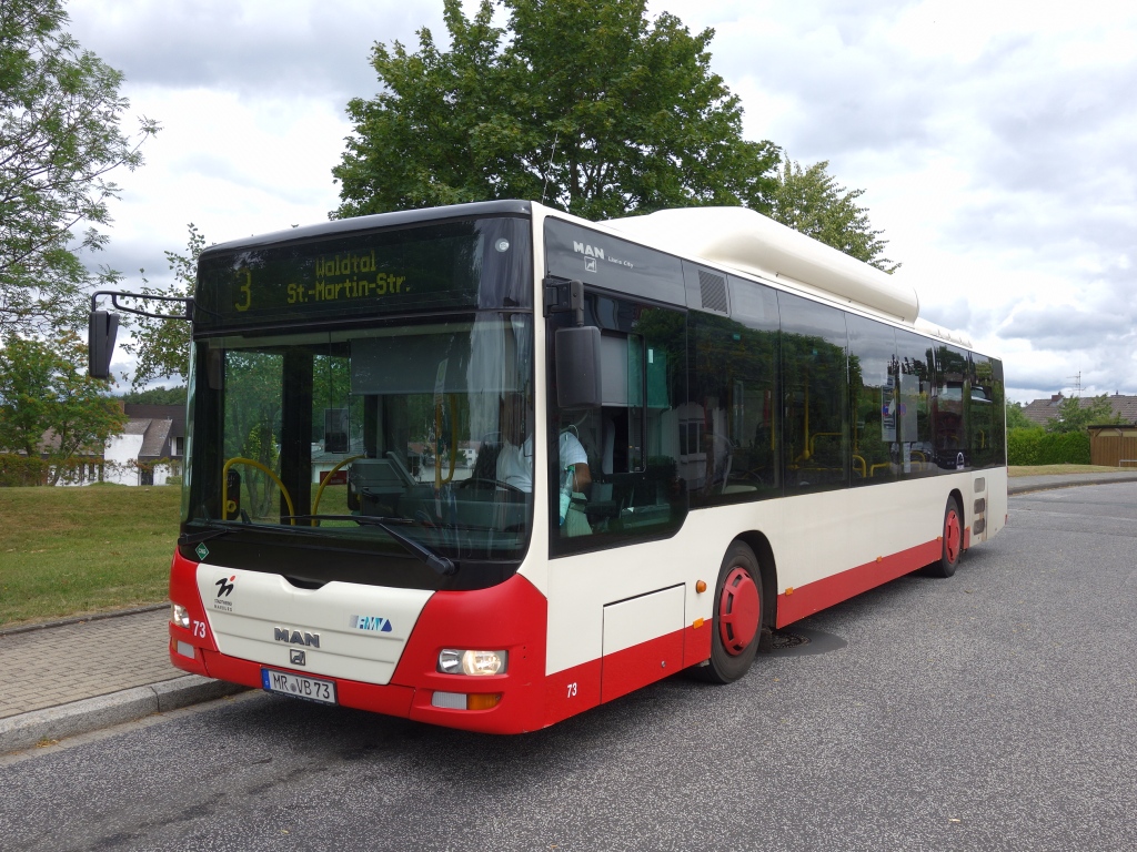 Hesse, MAN A21 Lion's City NL313 CNG Nr 73