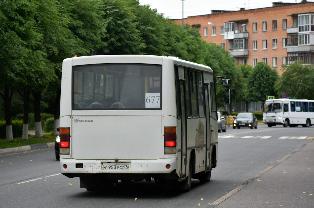 Ленинградская область, ПАЗ-320402-05 № В 953 УС 47