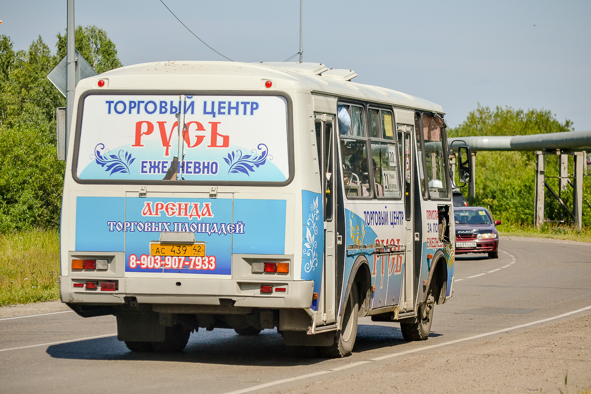 Кемеровская область - Кузбасс, ПАЗ-32054 № АС 439 42