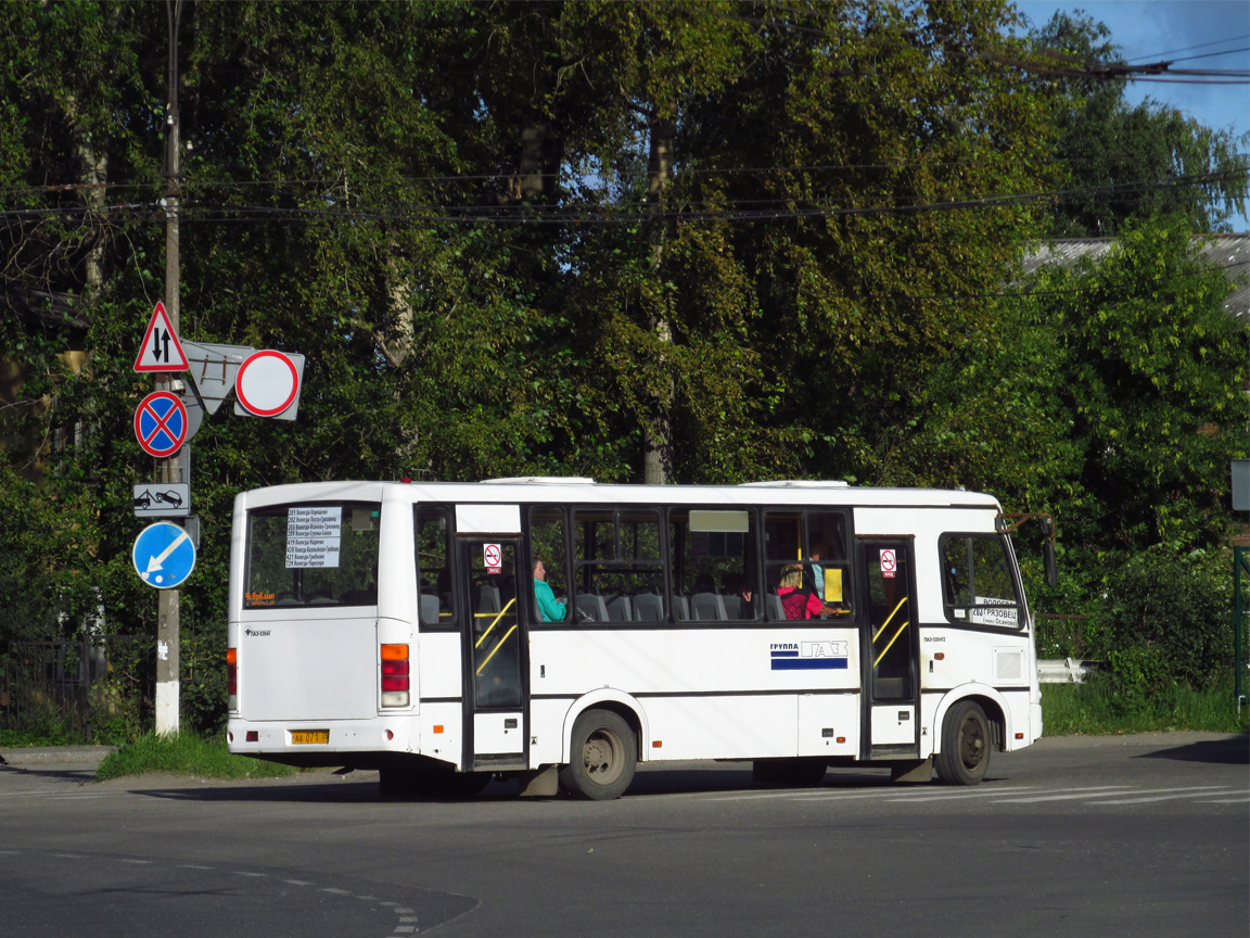 Вологодская область, ПАЗ-320412-05 № АА 071 35