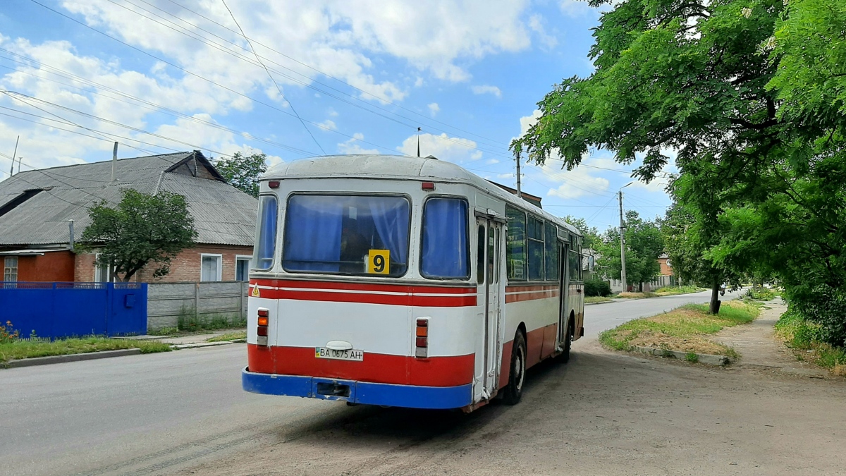 Kirovograd region, LiAZ-677M Nr. BA 0675 AH