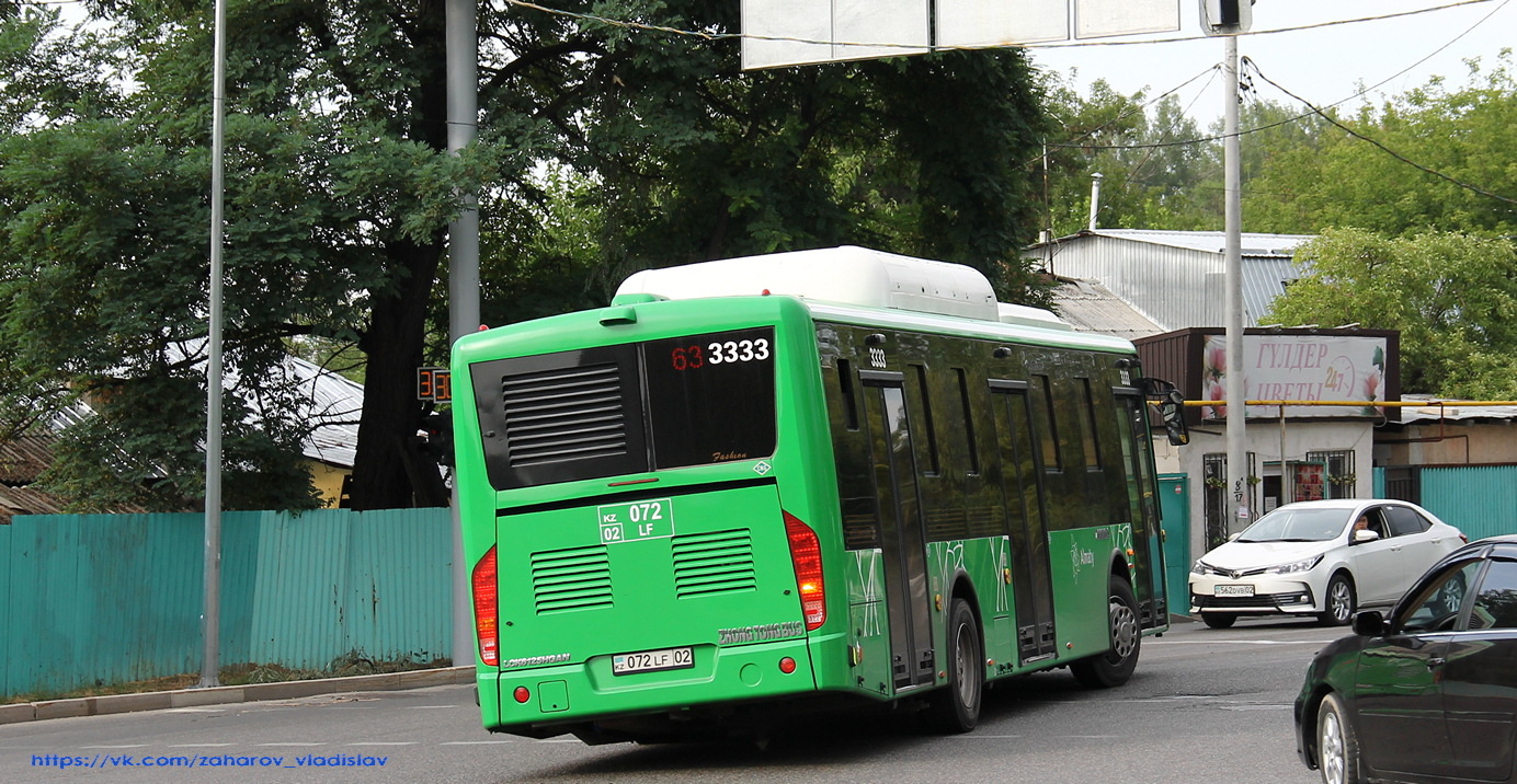 Алматы, Zhong Tong LCK6125HGAN № 3333