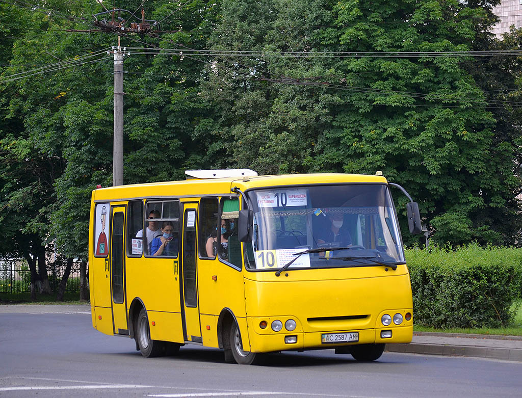 Obwód wołyński, Bogdan A09202 Nr AC 2587 AM